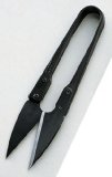 Clover 糸切はさみ[ブラック]黒刃(10.5cm)